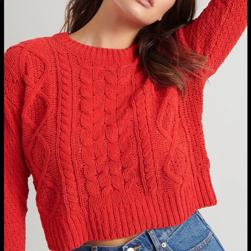 Garage chenille sweater